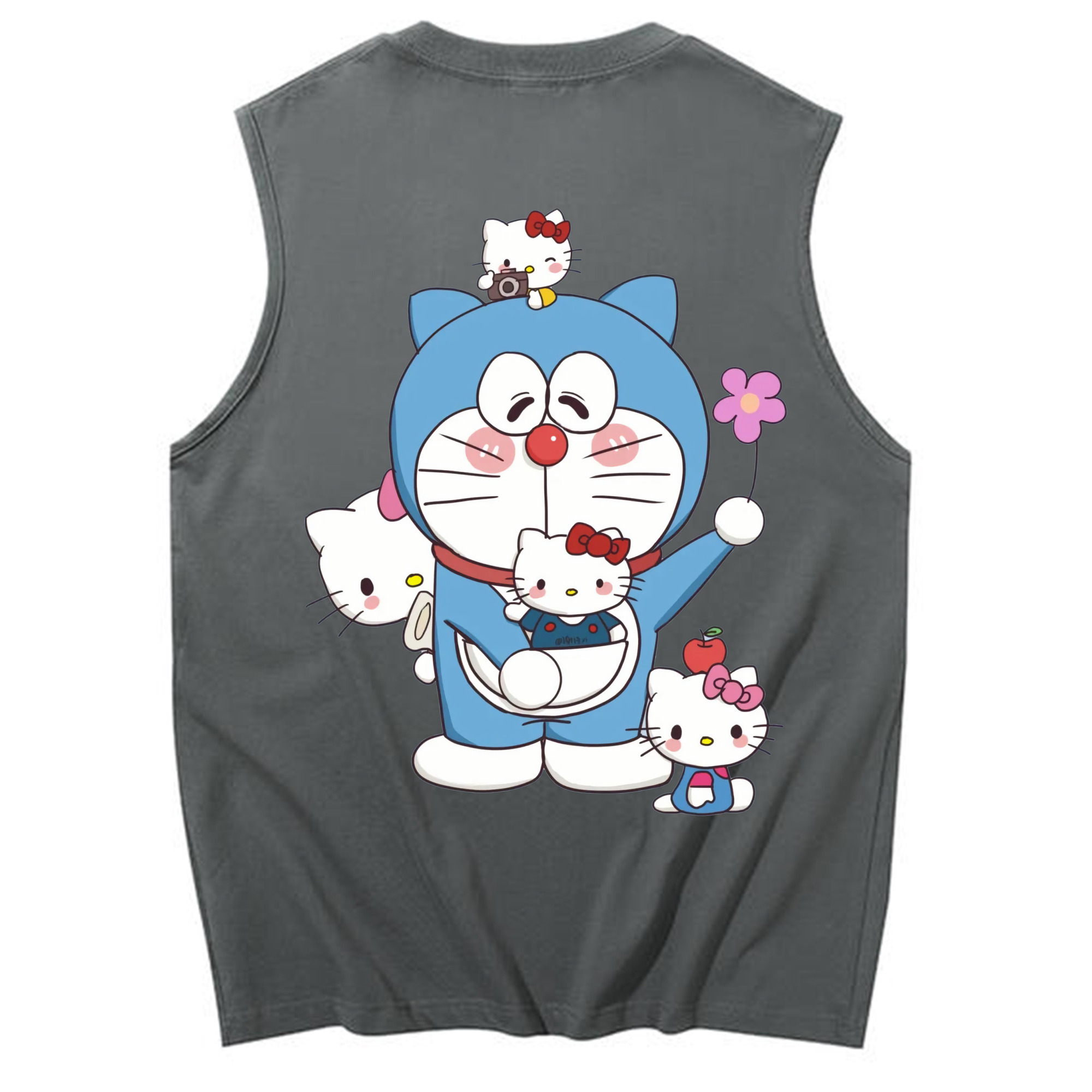（画像用） ドラえもん Doraemon コットン100％タンクトップ（背面プリント）